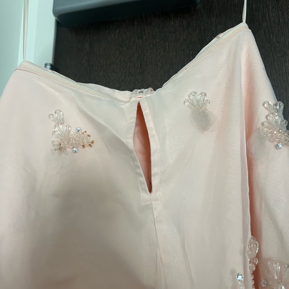 Maeve Strapless Scattered Embellished Mini Dress - Picture 7 of 10